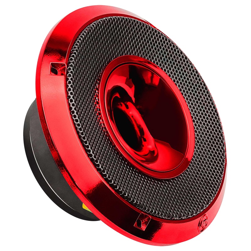 Audiopipe 6.5″ 150W RMS 4 Ohm Red Eye Candy Compression Horn Midrange Coax Speaker