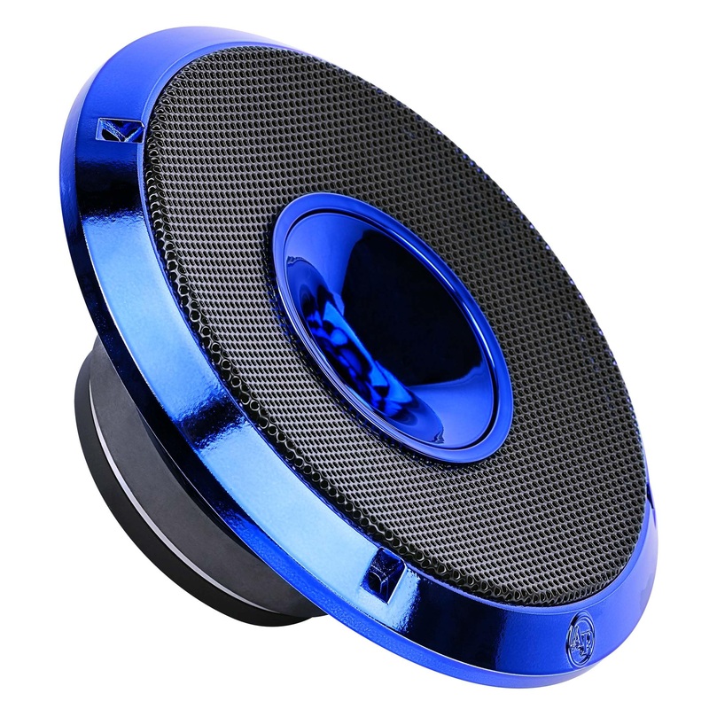 Audiopipe 8″ 200W RMS 4 Ohm Blue Eye Candy Compression Horn Midrange Coaxspeaker