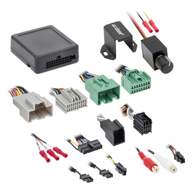 Axxess Subwoofer Interface w/ Bass Knob & Vehicle T-Harness For GM 13-20