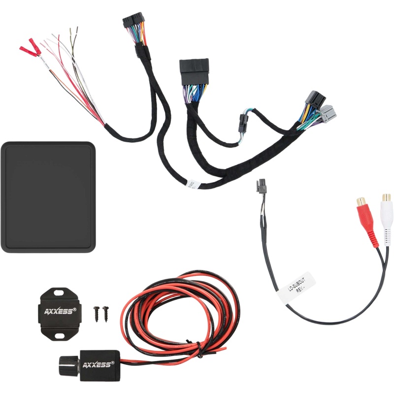 Axxess Subwoofer Interface w/ Bass Knob & Vehicle T-Harness For GM 21+