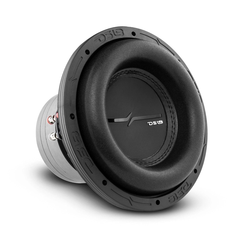 DS18 ZXI Quad Stacked 8″ 600 Watt RMS Dual 4-Ohm 2″ Voice Coil Subwoofer ZXI8.4D