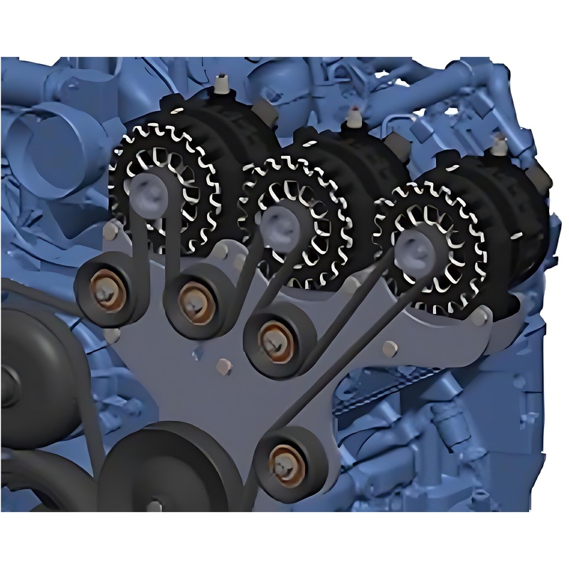 Mechman D301RD Triple Bracket Red Alternator Kit 99-04 GM Truck/SUV LS-engine