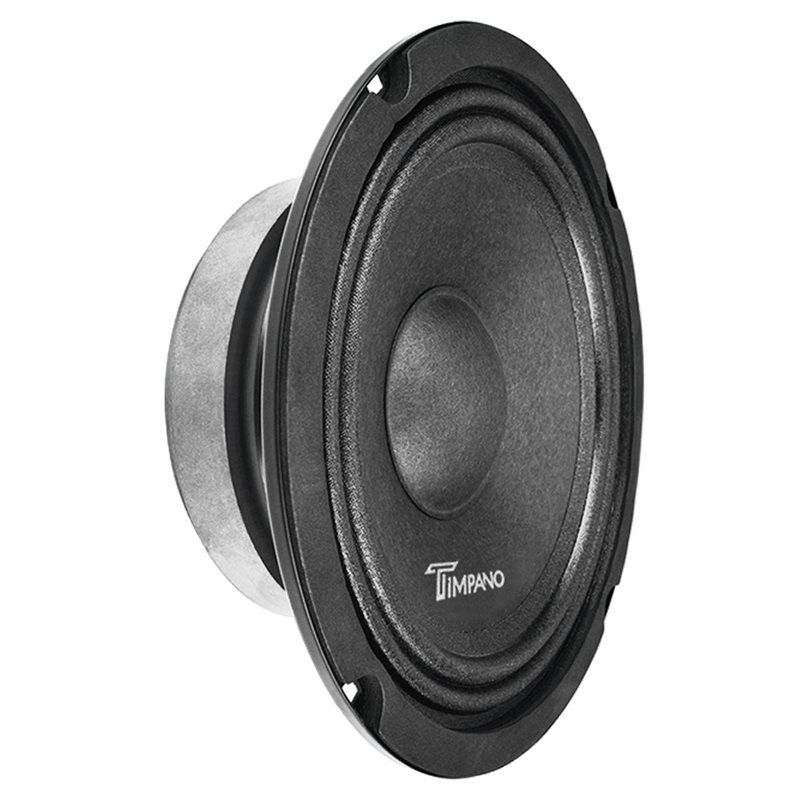 Timpano 6.5″ 200W 4 Ohm Mid Bass Shallow Mount Loudspeaker TPT-MB6 SLIM