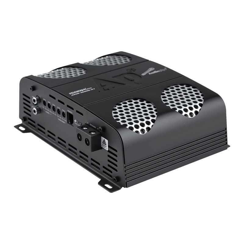 Audiopipe APHF-1500D-H1 1500 Watt Full Range Class D 1-Ohm Monoblock Amplifier