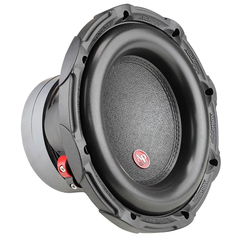 Audiopipe TXX-BDC 10″ 600W RMS 4-Ohm DVC Double Stack Composite Cone Subwoofer