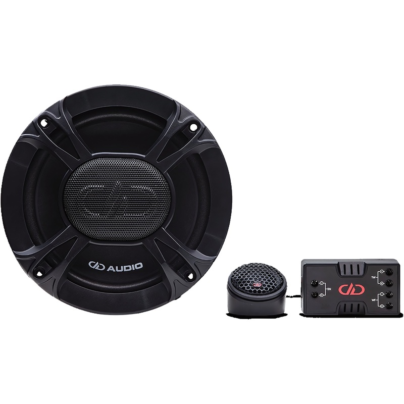 DD Audio E Series 6.5″ 75W RMS S4-Ohm Component Speaker Set / DD-E-C6.5B