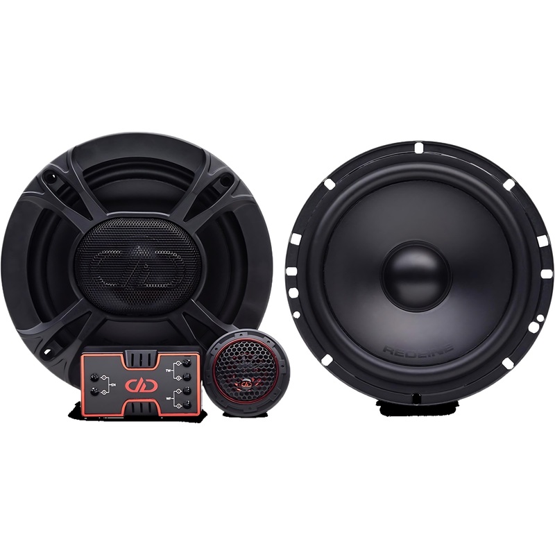 DD Audio REDLINE Series 6.5″ 225W RMS 4-OHM SVC Component Speaker Set/DD-RL-C6.5