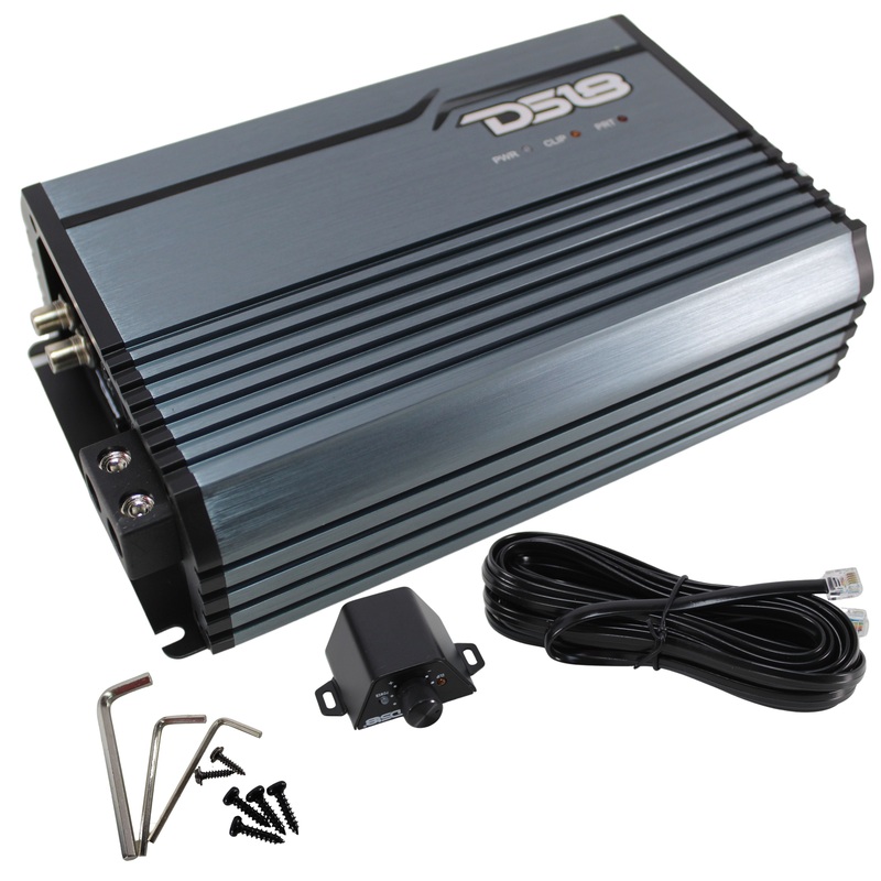 DS18 FRP Monoblock 2500W 1-Ohm Full-Range Class-D Compact Titanium Amplifier