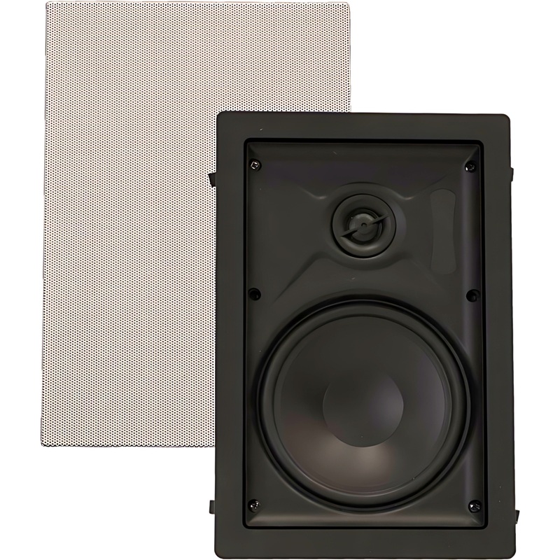 Phase Tech 6.5″ In-Wall 2-Way Coaxial Speaker Home Audio 100W 8-Ohm OPEN BOX