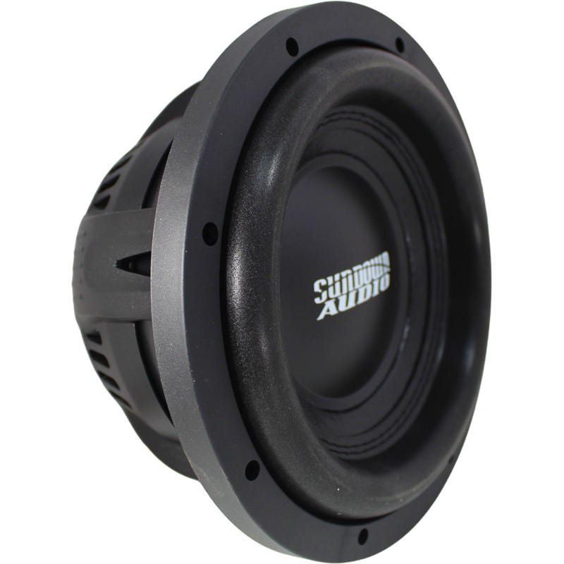 Sundown Audio SML Series 8″ 300W RMS 2-Ohm DVC Shallow Mount Subwoofer/SML-8-D2