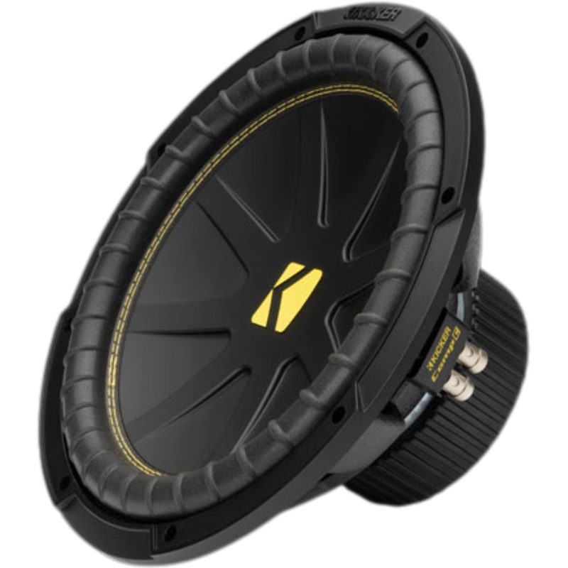 12″ 150-300W RMS 4-Ohm DVC Subwoofer Kicker CompC Series / 50CWCD124