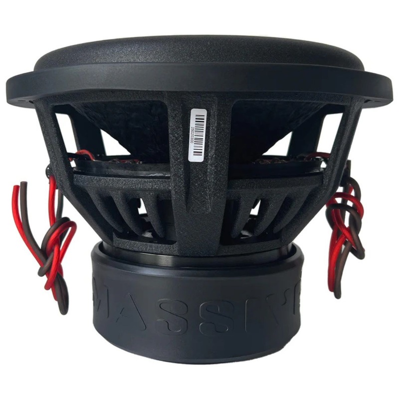 12″ 1500 W RMS Dual 4-Ohm Voice Coil Car Audio Subwoofer Massive Audio
