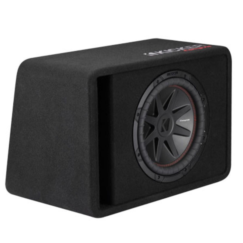 12″ 450 Watt RMS 2 Ohm Ported Car Subwoofer Enclosure Kicker CompVR 52VCVR122
