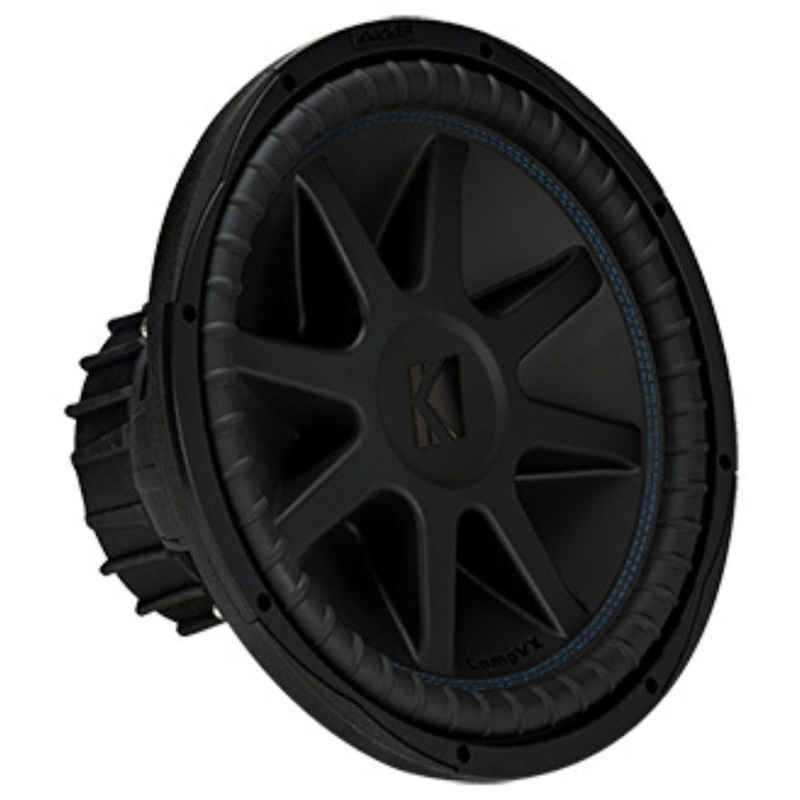 15″ 1000W Dual 4 Ohm Car Subwoofer KICKER CompVX CVX154 DVC Bass Speaker