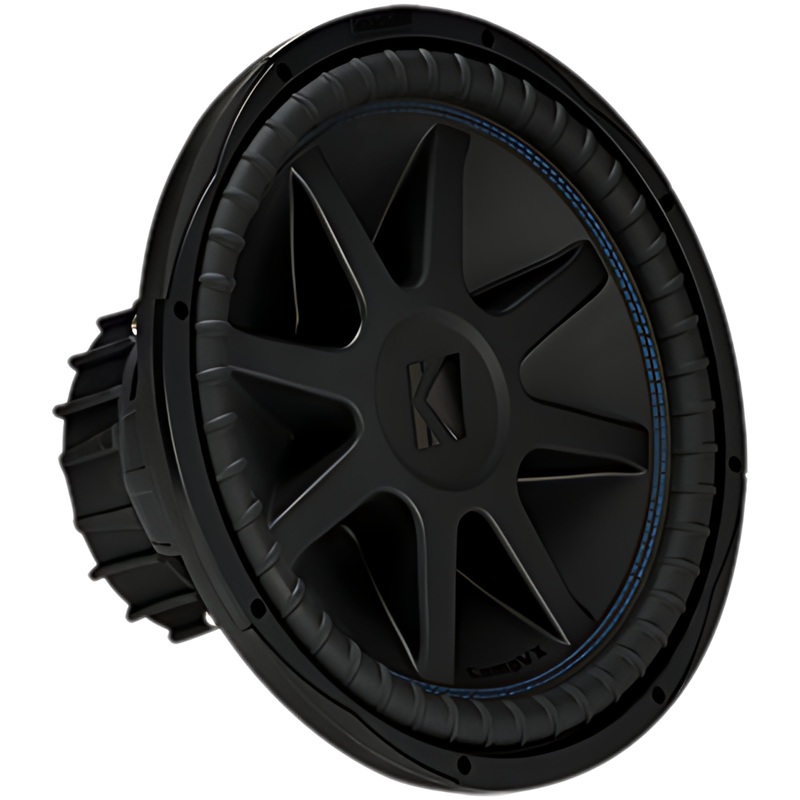 15″ 1000W RMS 2-Ohm DVC Subwoofer Kicker CompVX Series 50CVX152