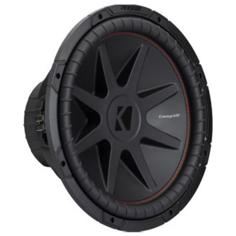 15″ 1400W Dual 2 Ohm Car Subwoofer KICKER CompVR CVR152 DVC Round Bass Speaker