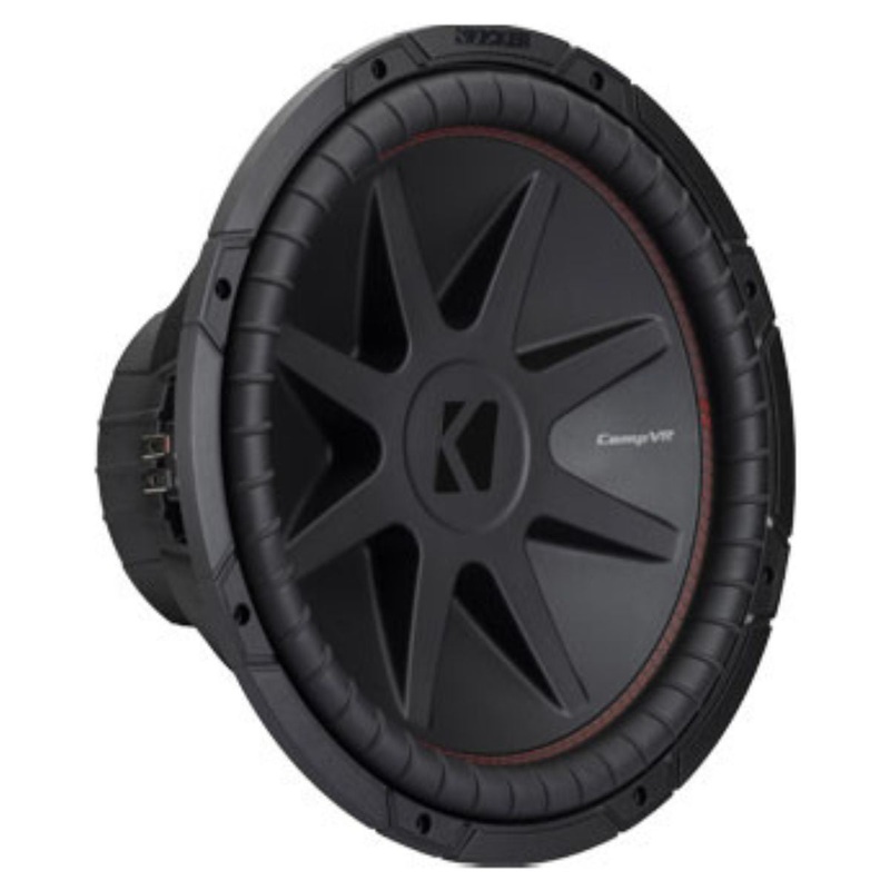 15″ 1400W Dual 4 Ohm Car Subwoofer KICKER CompVR CVR154 DVC Round Bass Speaker