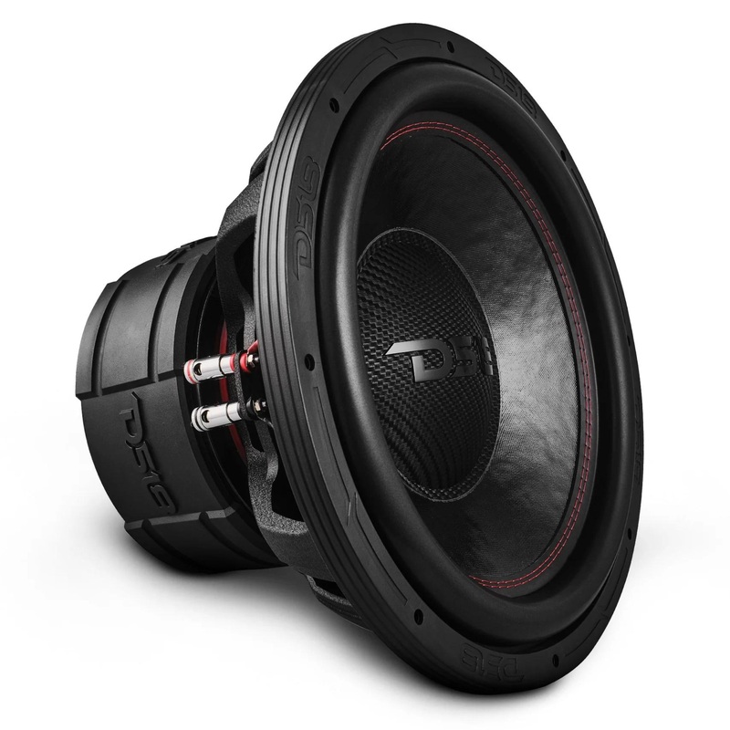 15″ Quad Stack 3000 Watt RMS Dual 4-Ohm Voice Coil Subwoofer DS18 EXL-TRX1534D