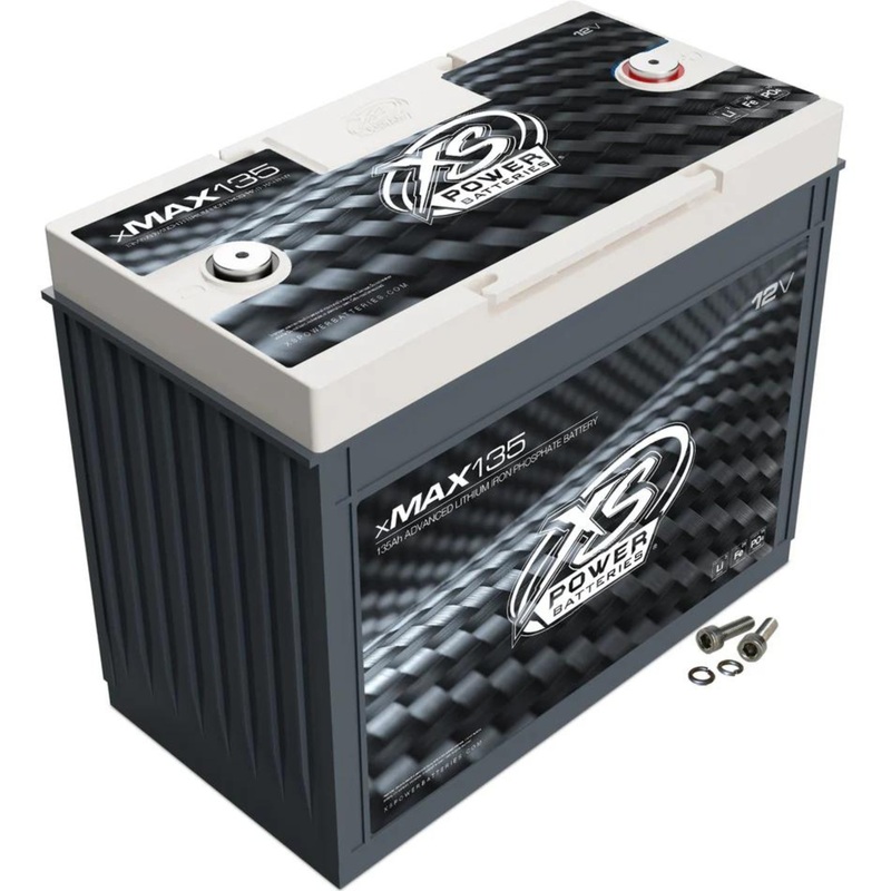 30,000W 12V 135AH 600A Max Lithium Battery XS Power XMax Series XMAX135