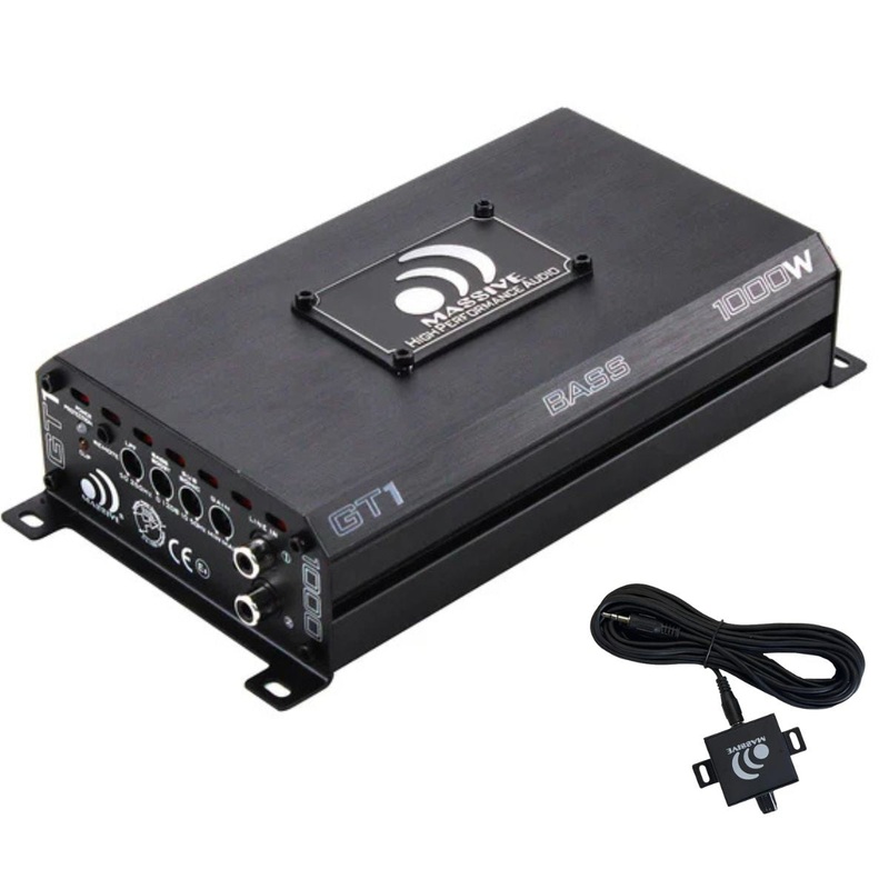 520 Watts RMS 1 Ohm 1 Ch Class D Monoblock Car Audio Amplifier Massive Audio