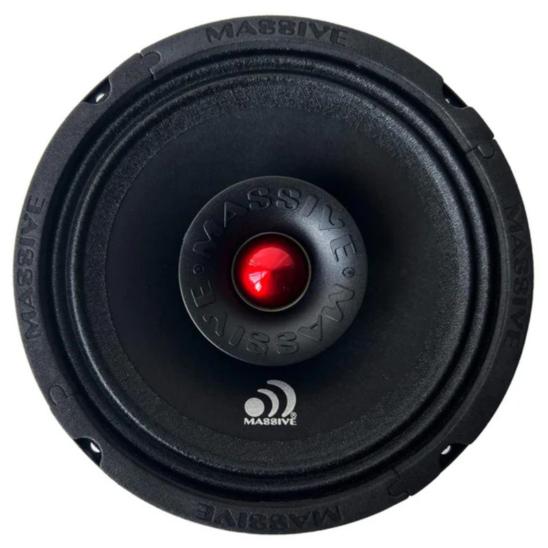 6.5″ 140 Watt RMS 4 Ohm Mid-Bass Pro Audio Coaxial Speaker Massive Audio P65NTI