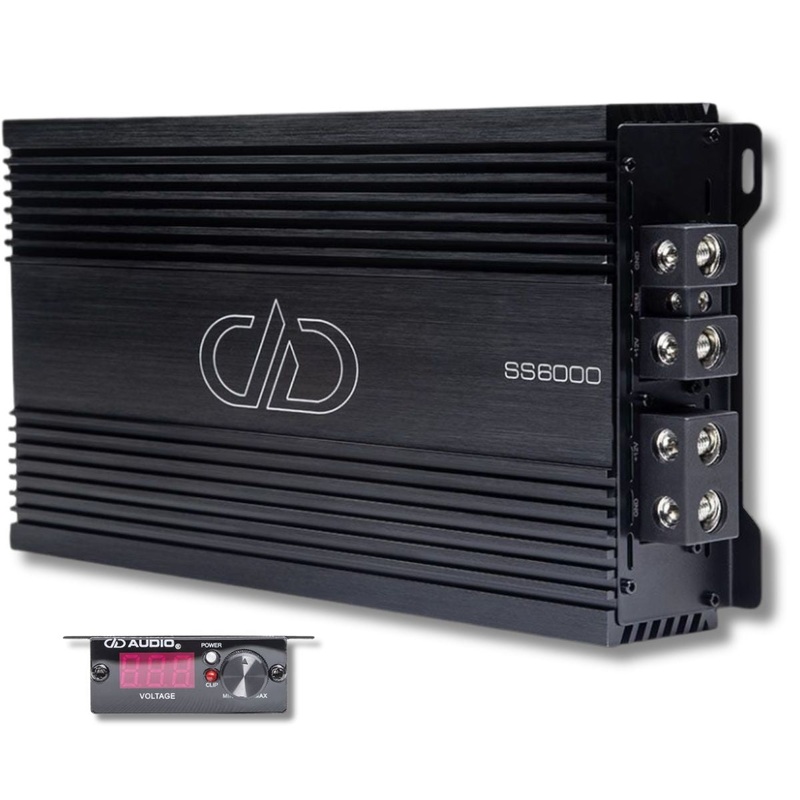 6000 Watts RMS Full Range Compact Monoblock Class D Amplifier DD Audio SS6000