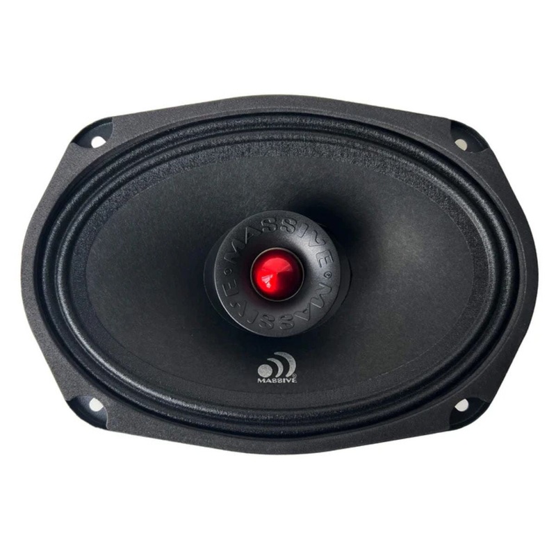 6×9″ 160 Watt RMS 4 Ohm Mid-Bass Pro Audio Coaxial Speaker Massive Audio P69NTI