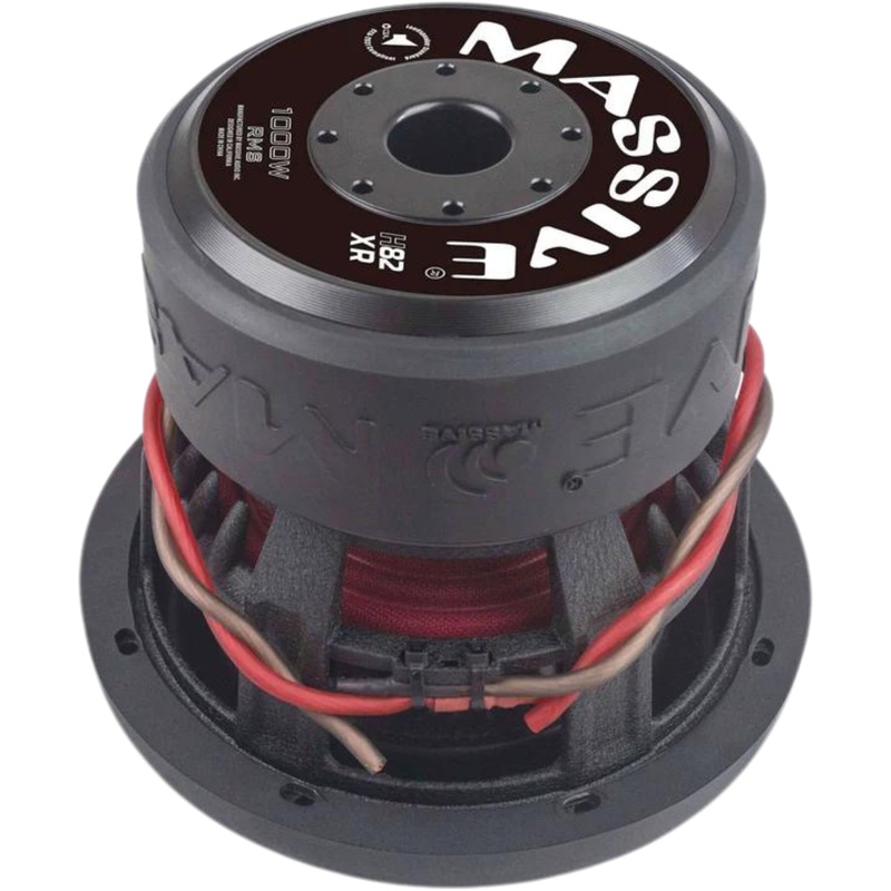 8″ 1000W RMS 2-Ohm 2.5″ DVC Subwoofer Massive Audio HIPPO Series MA-H82XR