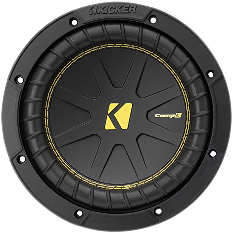 8″ 200W RMS 4-Ohm SVC Subwoofer Kicker CompC Series / 50CWCS84