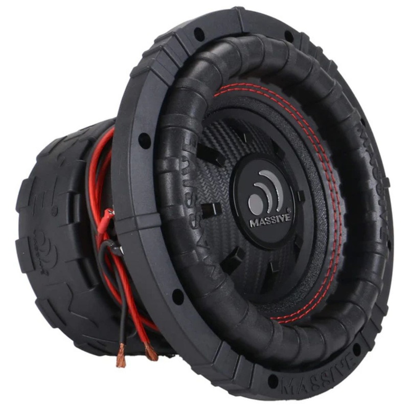 8″ 500 Watt RMS Dual 2 Ohm Car Audio Subwoofer Massive Audio GTR82