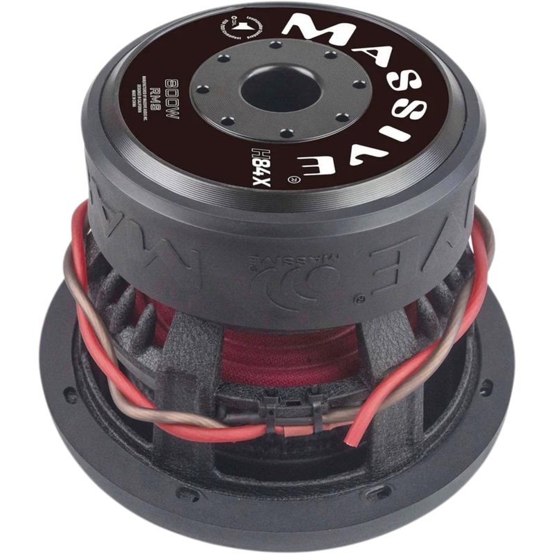 8″ 800W RMS 4-Ohm 2.5″ DVC Subwoofer Massive Audio HIPPO Series MA-H84X