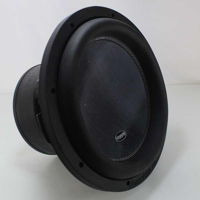 American Bass XR-12D4 12″ Dual 4 Ohm Voice Coil 2400 Watts Subwoofer OPEN BOX