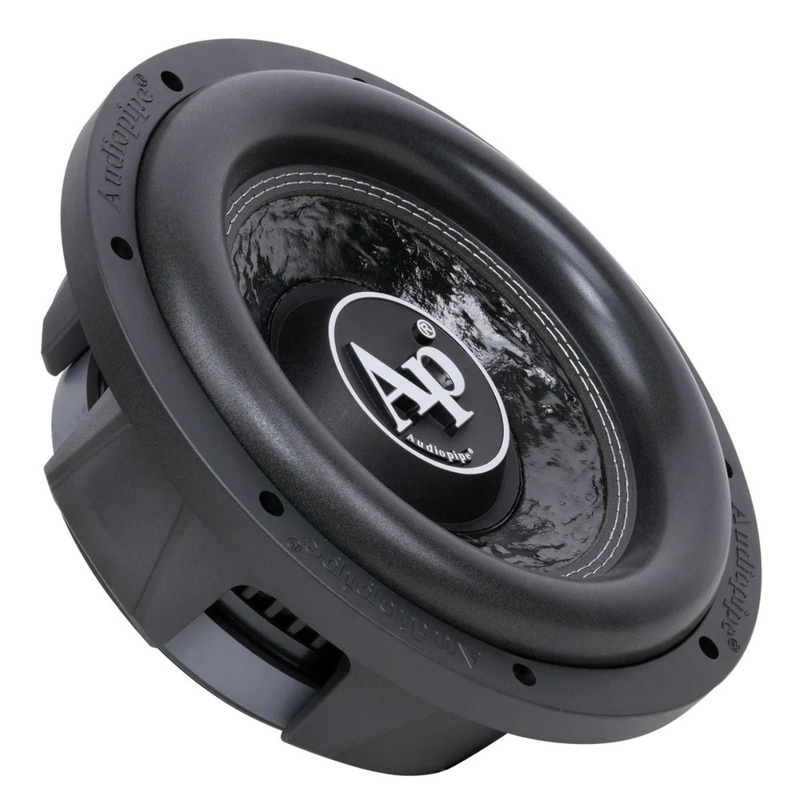 Audiopipe 10″ 600 Watt 4-Ohm Shallow Mount Car Audio Subwoofer TXX-FB1000-S4