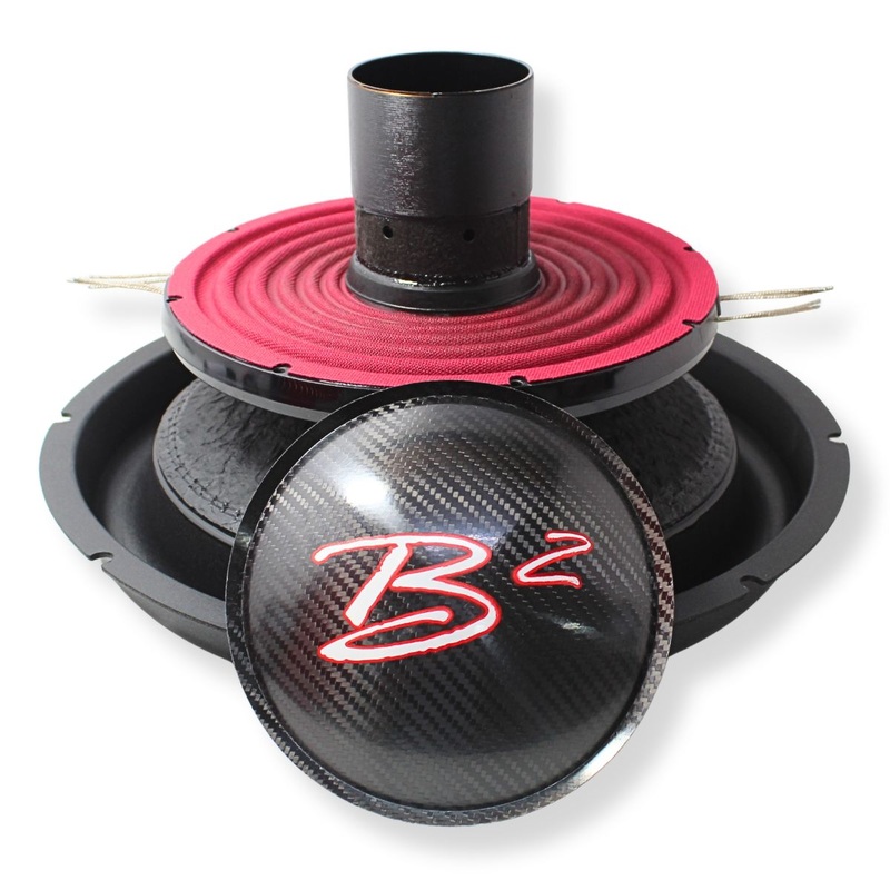 B2 Audio Rage Re-cone Kit Drop-In 15″ 1-Ohm 3″ Coil Carbon Fiber