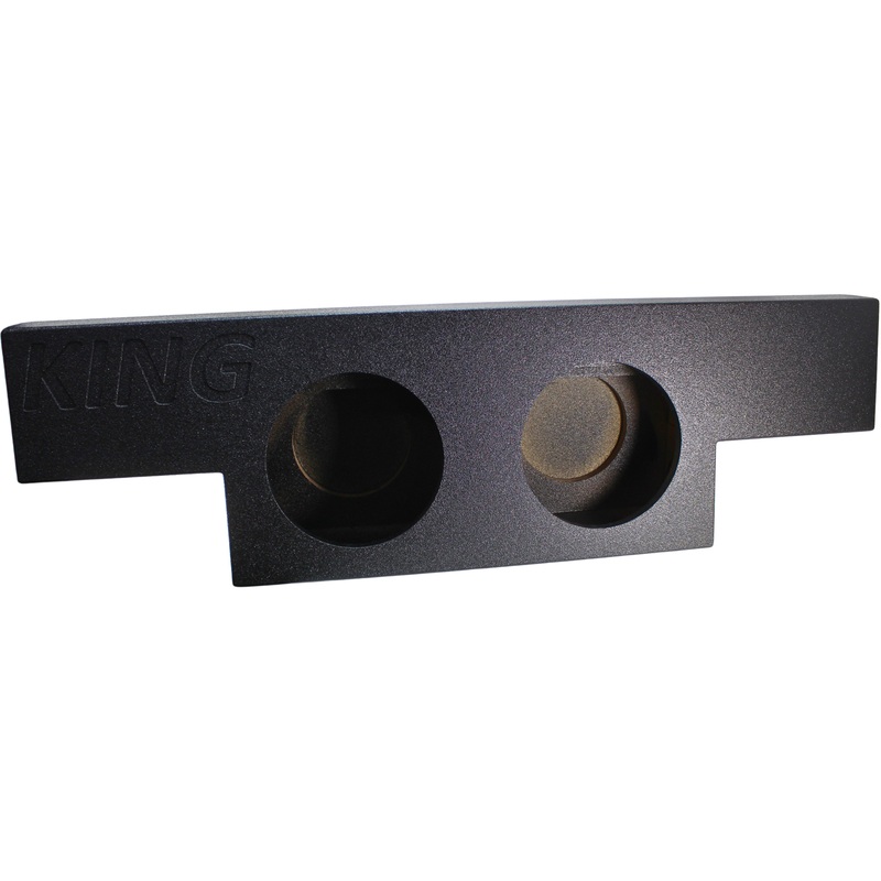 Dual 10″ Sealed Sprayed Finish King Box for 03-06 Chevy/GMC | AK-GMC03-10
