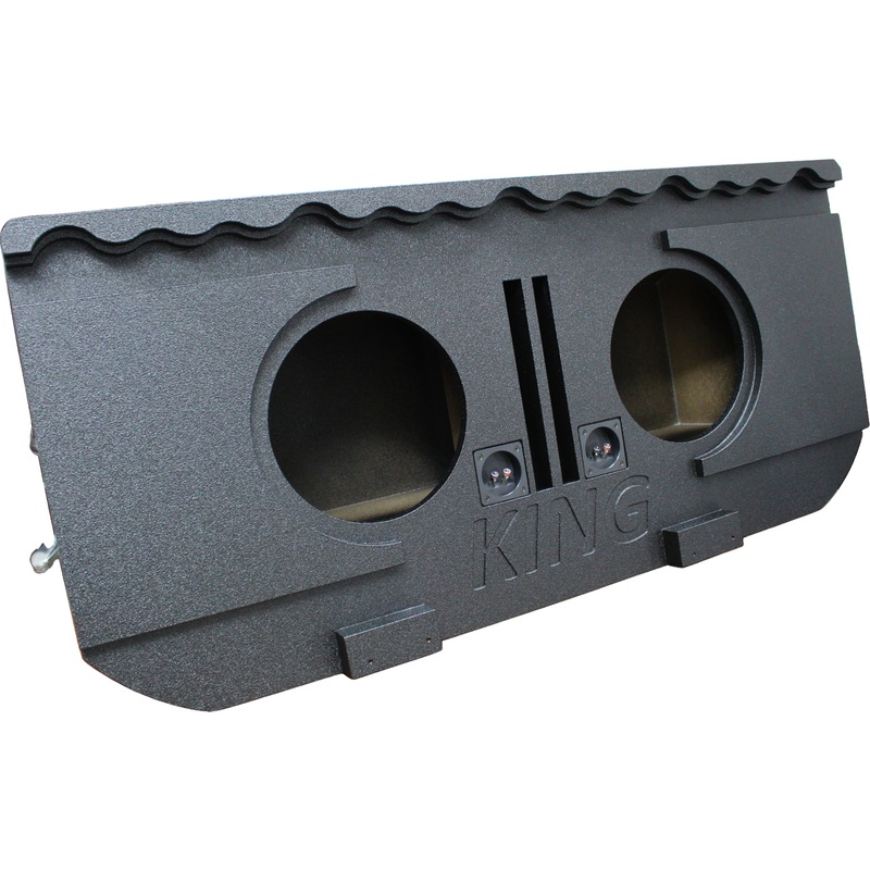 Dual 12″ Ported Sprayed Finish King Box for Avalanche/Escalade Midgate Enclosure