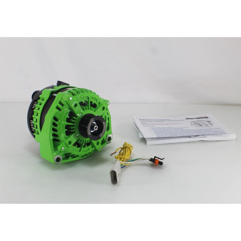Mechman E-Series 400 Amp Green Alternator For 96 – 04 GM 8206400-GRE OPEN BOX