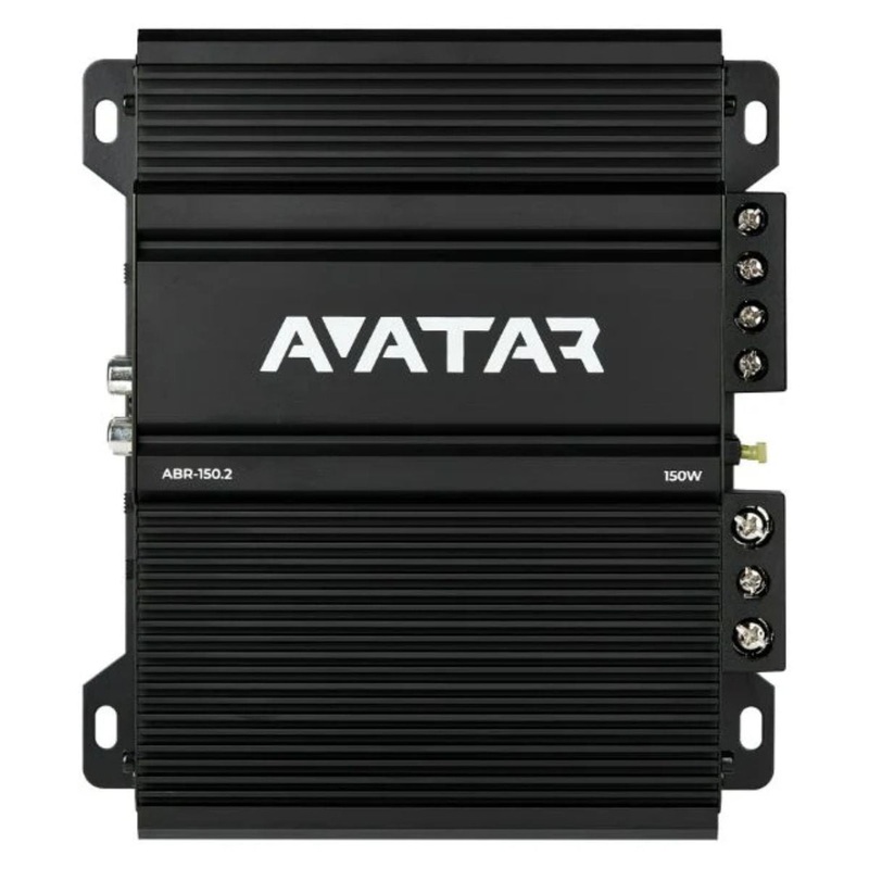 2-Channel 150W RMS Class AB Car Amplifier AVATAR ABR-150.2