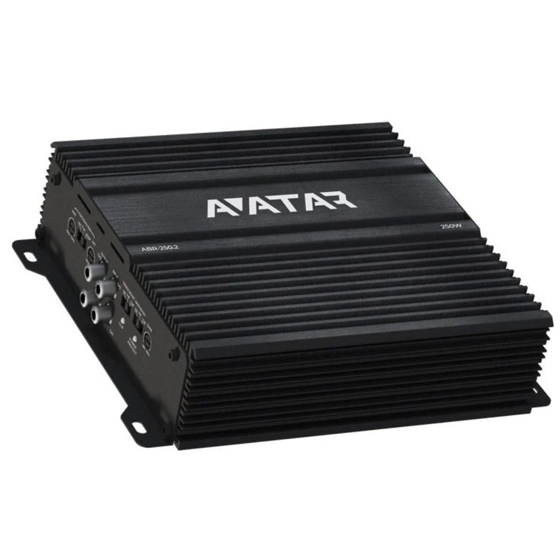 250W 2-Channel Car Audio Amplifier AB Class Avatar ABR-250.2