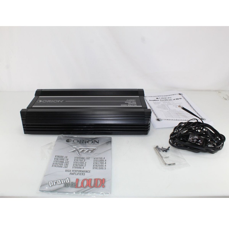 3500W RMS 1-Ohm Class-D Monoblock Amplifier ORION XTR Series OPEN BOX