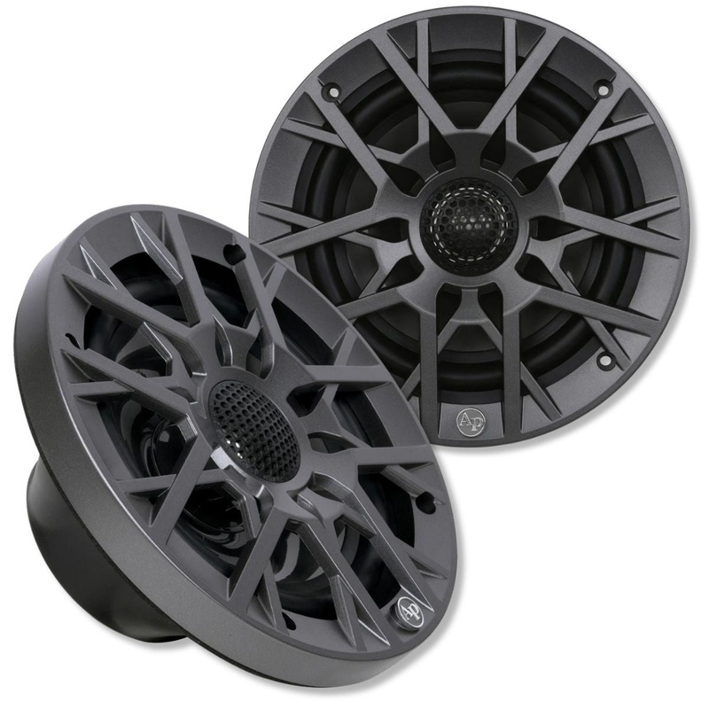 6.5″ 100W RMS Coaxial 2-Way Marine Speakers Pair w/ RGB LED Lights  | APSW-654SP