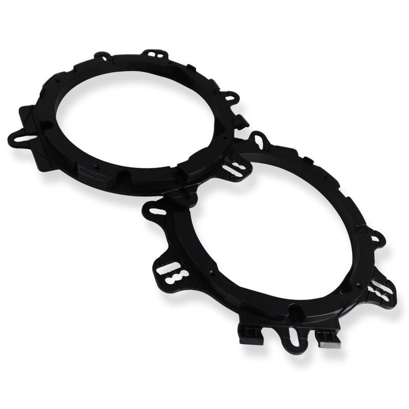 6″ Universal 1/2″ Car Audio Speaker Adapter Rings for Mounting Audiopipe