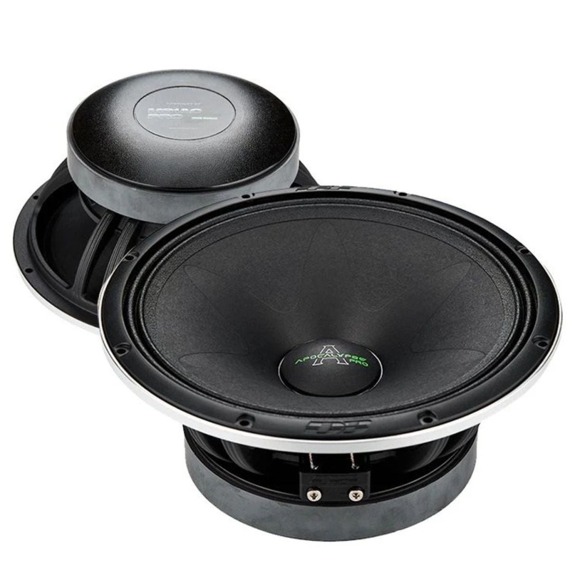 8″ 300W RMS 4 Ohm Midrange Speakers Pair Deaf Bonce Apocalypse M81AC PRO