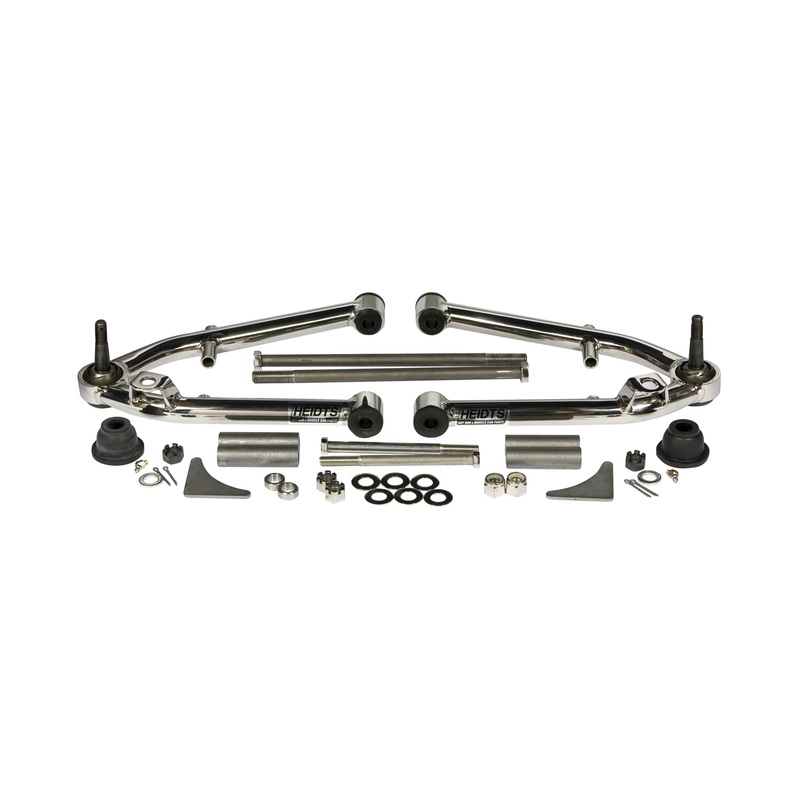 Mustang II Narrowed Stainless Steel Coil-Over Lower A-Arms
