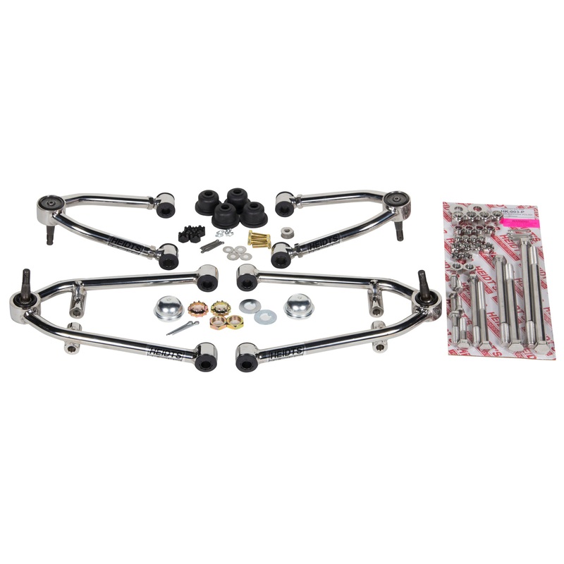 Superide Polished Stainless Steel Control Arms