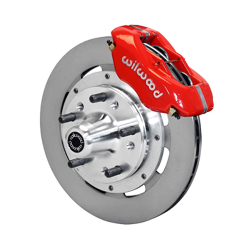 11″ Wilwood Drilled Rotors & 4 Piston Calipers Polished