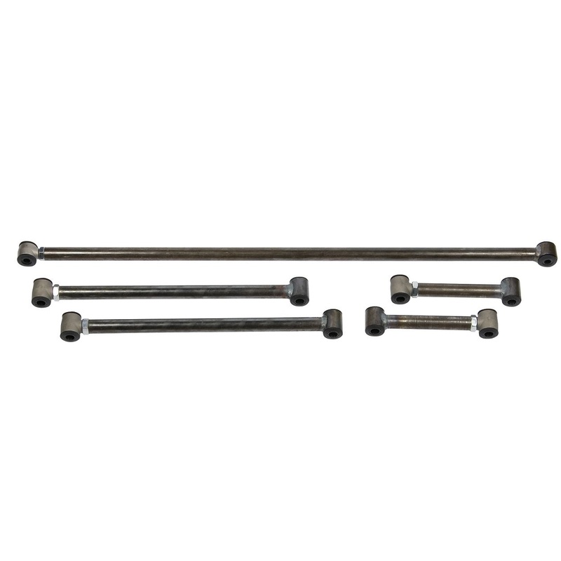 1966-67 Fairlane/Comet Polished Stainless Steel Links And Panhard Bar