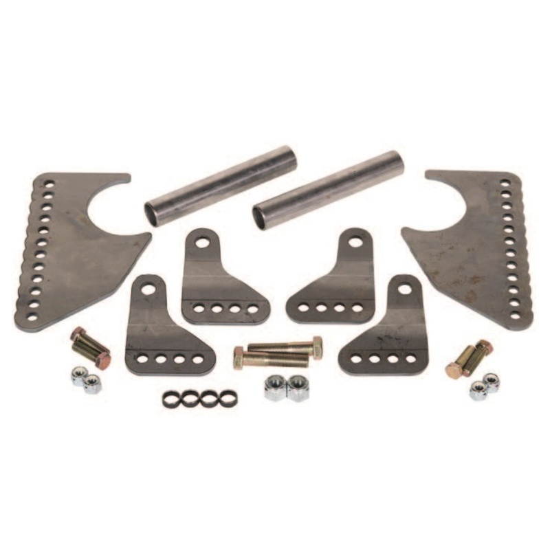 Adjustable lower shock mount