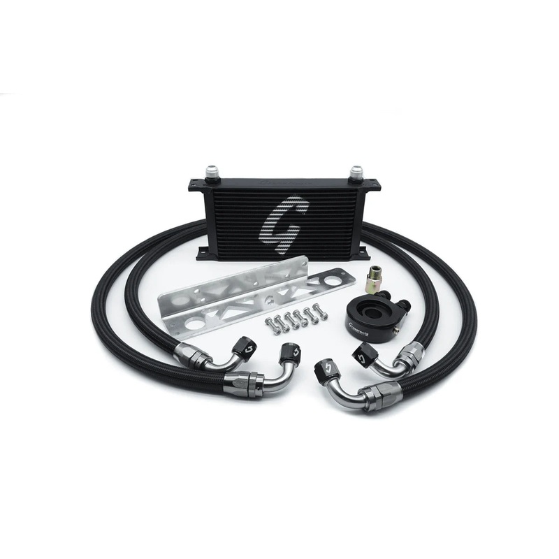 GRASROOTS ENGINE OIL COOLER KIT 350Z/370Z/G35/G37 19-ROW DIRECT-FIT