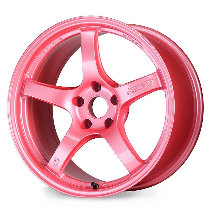 Gram Lights 57CR 18×8.5 +37 5-114.3 Sakura Pink Wheel (Special Order No Cancel)